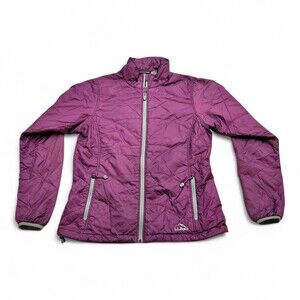 L.L.Bean Women's Insulated Ski/Snow Jacket M Purple